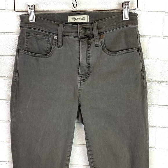 MADEWELL 9"  Skinny Jean Raw Hem - Picture 8 of 10